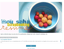 Tablet Screenshot of mousahascrappingresume.blogspot.com