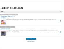 Tablet Screenshot of farliseycollection.blogspot.com
