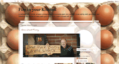 Desktop Screenshot of fireinyourkitchen.blogspot.com