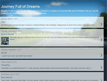 Tablet Screenshot of journeyfullofdreams.blogspot.com