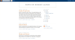 Desktop Screenshot of newsonrobertalner.blogspot.com