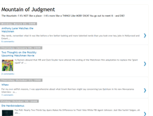 Tablet Screenshot of mountainofjudgment.blogspot.com