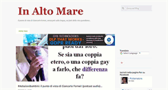 Desktop Screenshot of in-alto-mare.blogspot.com