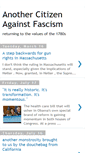 Mobile Screenshot of anothercitizenagainstfascism.blogspot.com