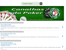 Tablet Screenshot of canalhasdopoker.blogspot.com