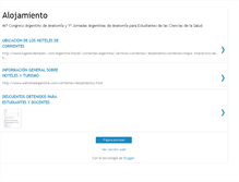 Tablet Screenshot of alojamientocongreso.blogspot.com