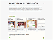 Tablet Screenshot of partiturasdanilodawson.blogspot.com