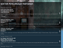 Tablet Screenshot of pengurusanhartanah.blogspot.com