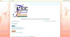 Desktop Screenshot of csetf.blogspot.com