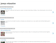 Tablet Screenshot of janeysrelaxation.blogspot.com