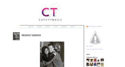 Desktop Screenshot of cathytrails.blogspot.com