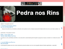 Tablet Screenshot of pedra-nos-rins-dor.blogspot.com