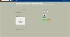 Desktop Screenshot of buttockaugmentation.blogspot.com