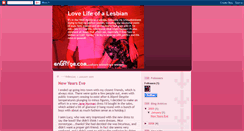 Desktop Screenshot of lesbianlovelife.blogspot.com