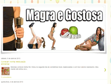 Tablet Screenshot of magra-e-gostosa.blogspot.com