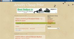 Desktop Screenshot of jewelry-cheap-price-product.blogspot.com