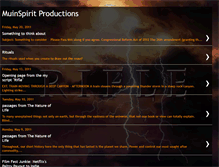 Tablet Screenshot of muinspiritproductions.blogspot.com