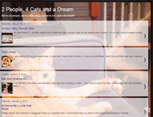 Tablet Screenshot of 2people4cats.blogspot.com