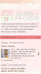 Mobile Screenshot of acasaoscasos.blogspot.com
