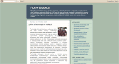 Desktop Screenshot of filmwedukacji.blogspot.com