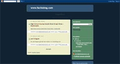 Desktop Screenshot of faciloblog.blogspot.com