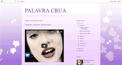 Desktop Screenshot of cruapalavra.blogspot.com