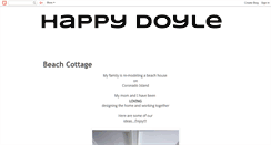 Desktop Screenshot of happydoyle.blogspot.com