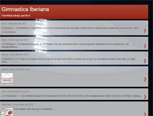 Tablet Screenshot of gimnasticaiberiana.blogspot.com