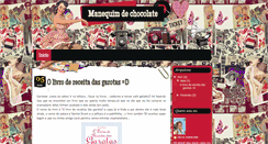 Desktop Screenshot of manequimdechocolate.blogspot.com