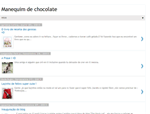 Tablet Screenshot of manequimdechocolate.blogspot.com