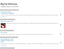 Tablet Screenshot of bigfatdelicious.blogspot.com