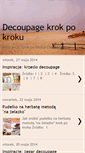 Mobile Screenshot of decoupage-krok-po-kroku.blogspot.com