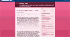 Desktop Screenshot of livingarts-skmm.blogspot.com