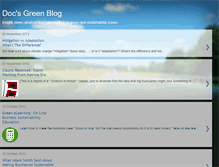 Tablet Screenshot of docsgreen.blogspot.com