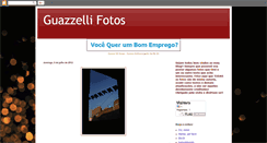 Desktop Screenshot of guazzellifotos.blogspot.com