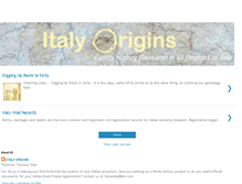 Tablet Screenshot of italyorigins.blogspot.com