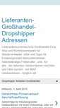Mobile Screenshot of lieferant.blogspot.com