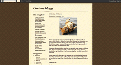 Desktop Screenshot of carinabloggen.blogspot.com