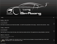 Tablet Screenshot of living-simracing.blogspot.com