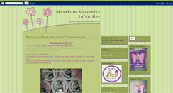 Desktop Screenshot of masakote-souvenirs.blogspot.com