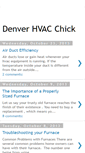 Mobile Screenshot of denverhvac.blogspot.com