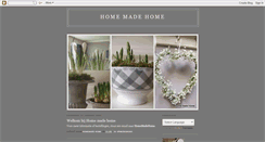 Desktop Screenshot of home-made-home.blogspot.com