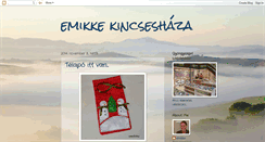 Desktop Screenshot of kincseshaz.blogspot.com