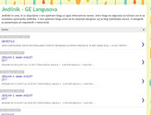 Tablet Screenshot of jedilnik-langusova.blogspot.com