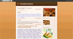 Desktop Screenshot of panaderiasamaca.blogspot.com