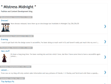 Tablet Screenshot of mismidnight.blogspot.com