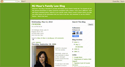 Desktop Screenshot of mjmaurlaw.blogspot.com