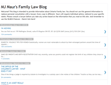 Tablet Screenshot of mjmaurlaw.blogspot.com