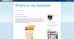 Desktop Screenshot of kate-mybookshelf.blogspot.com