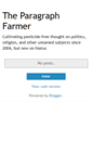 Mobile Screenshot of paragraphfarmer.blogspot.com